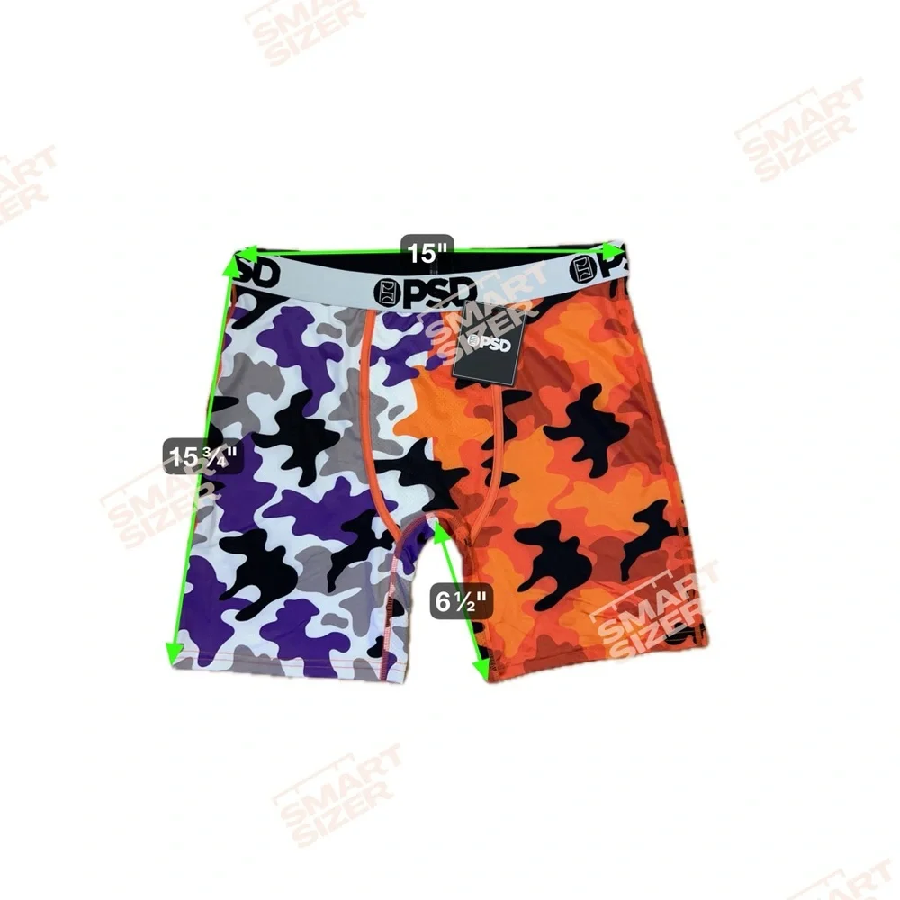 PSD Camo Boxer Briefs mens LARGE